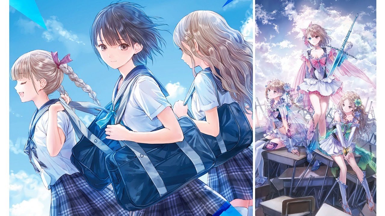🔴【 ブルリフ 】美しすぎる百合RPG『 BLUE REFLECTION 幻に舞う少女の
