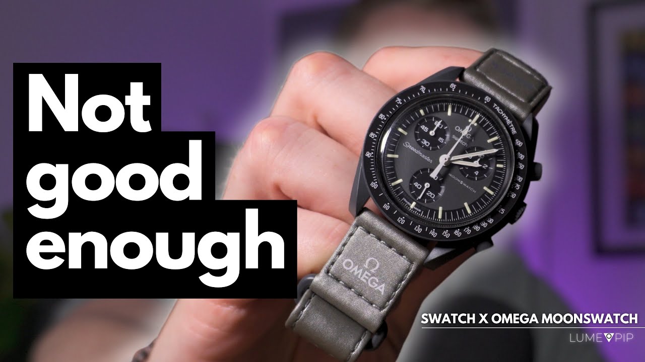 The OMEGA X Swatch MoonSwatch is a disaster - YouTube