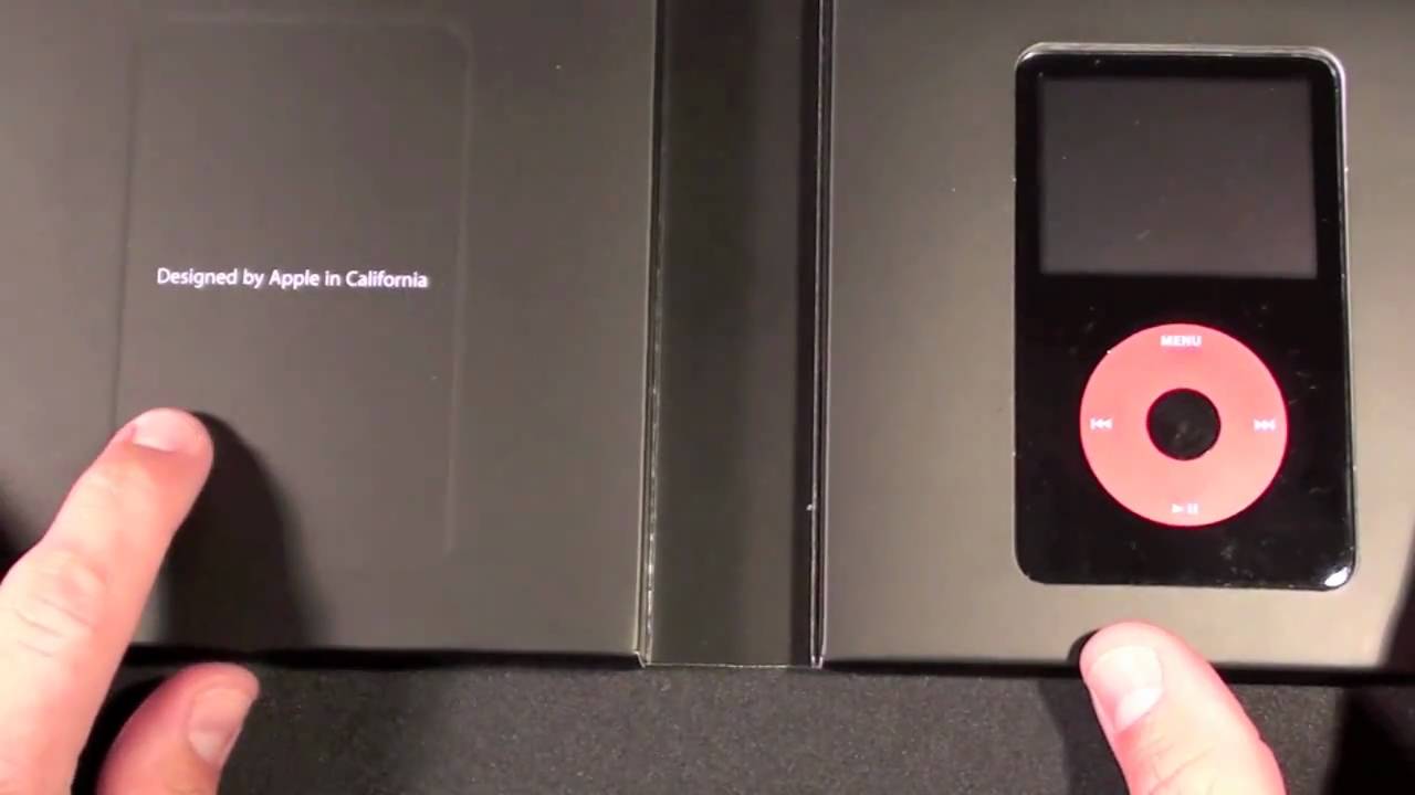 Apple iPod U2 Special Edition (5th Gen): Unboxing - YouTube