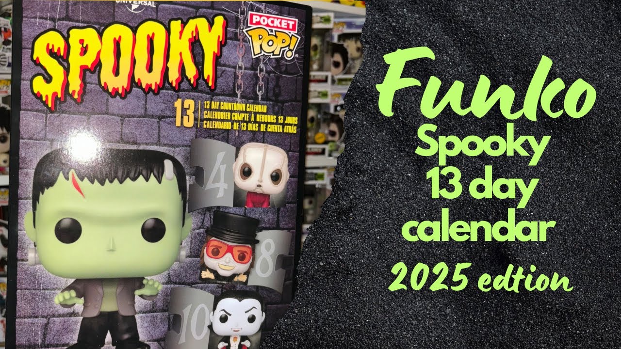 Let's unbox the new funko spooky 13 day countdown 2025 edition