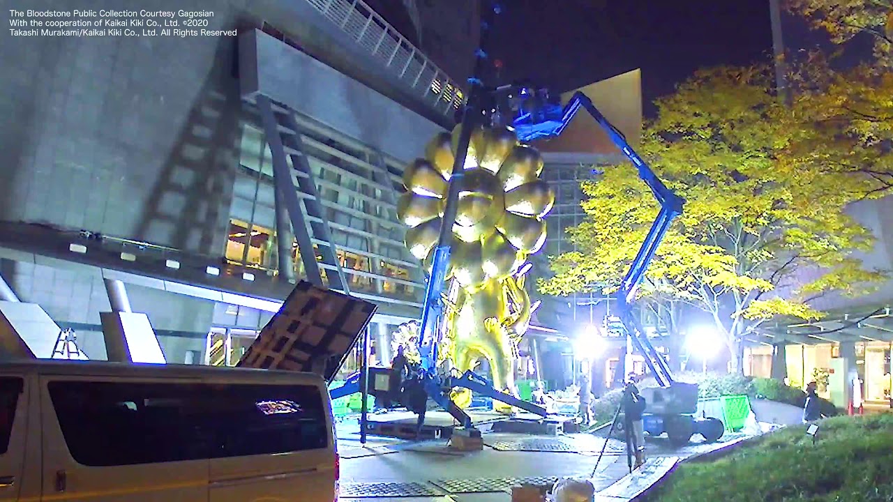 お花の親子／村上隆 | ROPPONGI HILLS TAKASHI MURAKAMI PROJECT