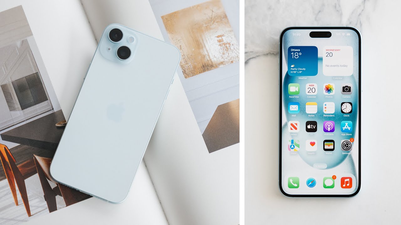 iPhone 15 Blue Unboxing - Big Upgrades! - YouTube