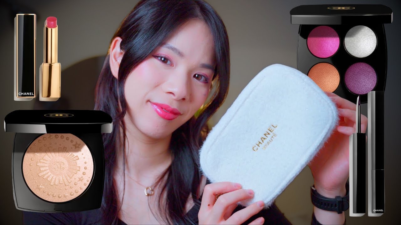 ⭐ CHANEL HOLIDAY MAKEUP 2024 ⭐ Makeup Collection and Bag Gift