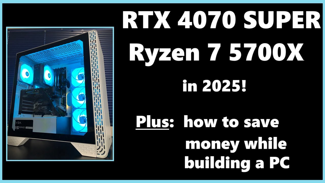 A budget friendly RTX 4070 SUPER PC! ( w/ Ryzen 7 5700X ) - YouTube
