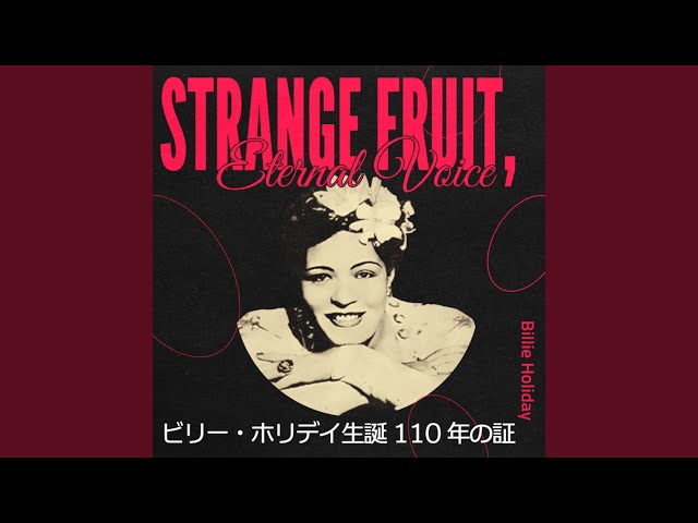奇妙な果実 - YouTube