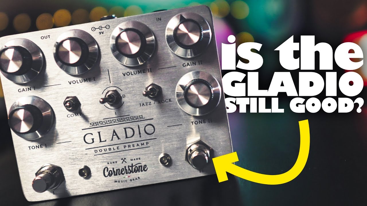 Cornerstone Gladio D-Style Double Preamp | Delicious Audio