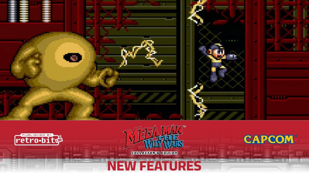 NEWS】retro-bitより『ロックマンメガワールド』の北米版が初の