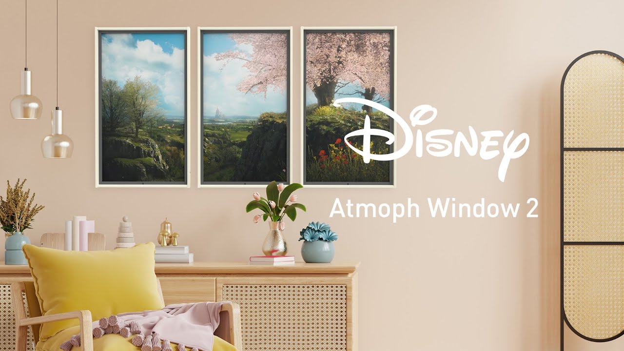希少3点セットAtmoph Window 2 | Disney カリモクフレーム 希少3点
