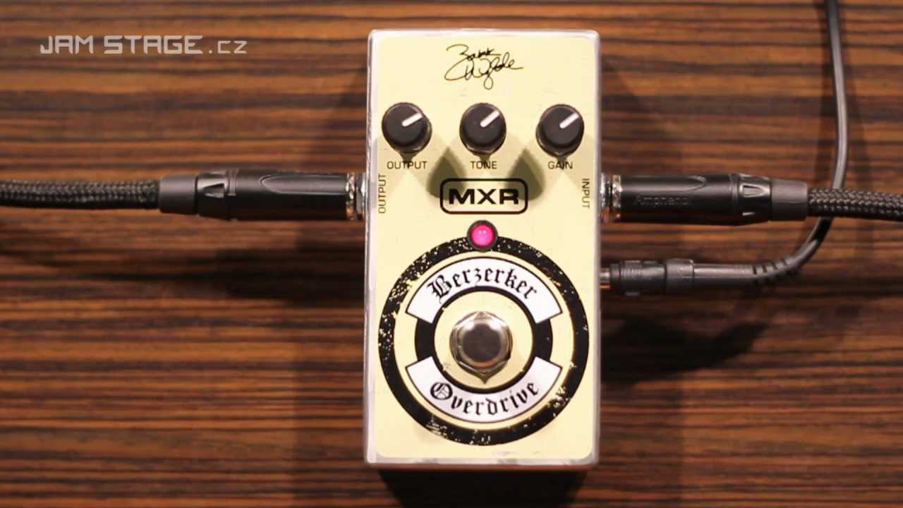 MXR - Zakk Wylde Berzerker Overdrive (Aivn) - YouTube