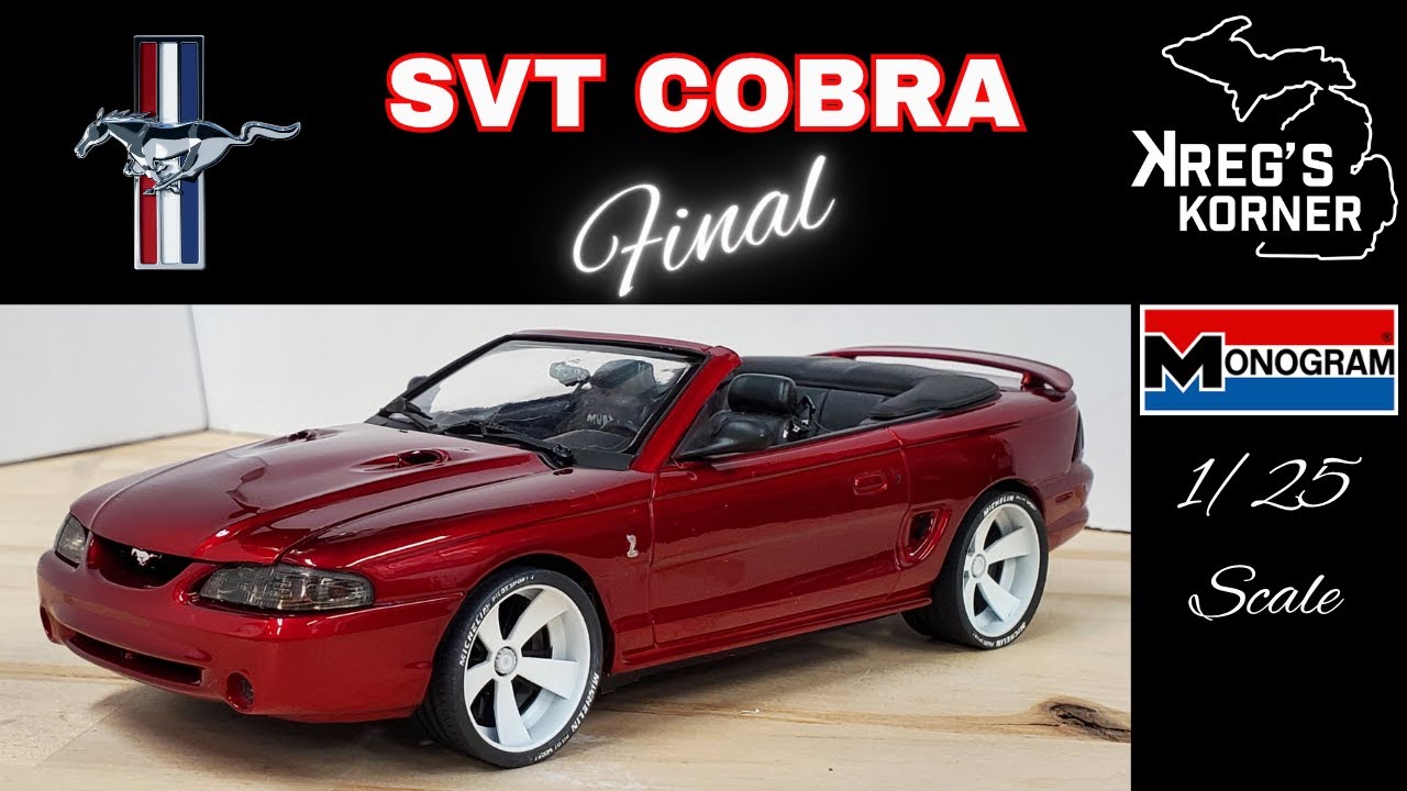 MUSTANG SVT COBRA FINAL. #modelcars #gaahleri #fordmustang - YouTube