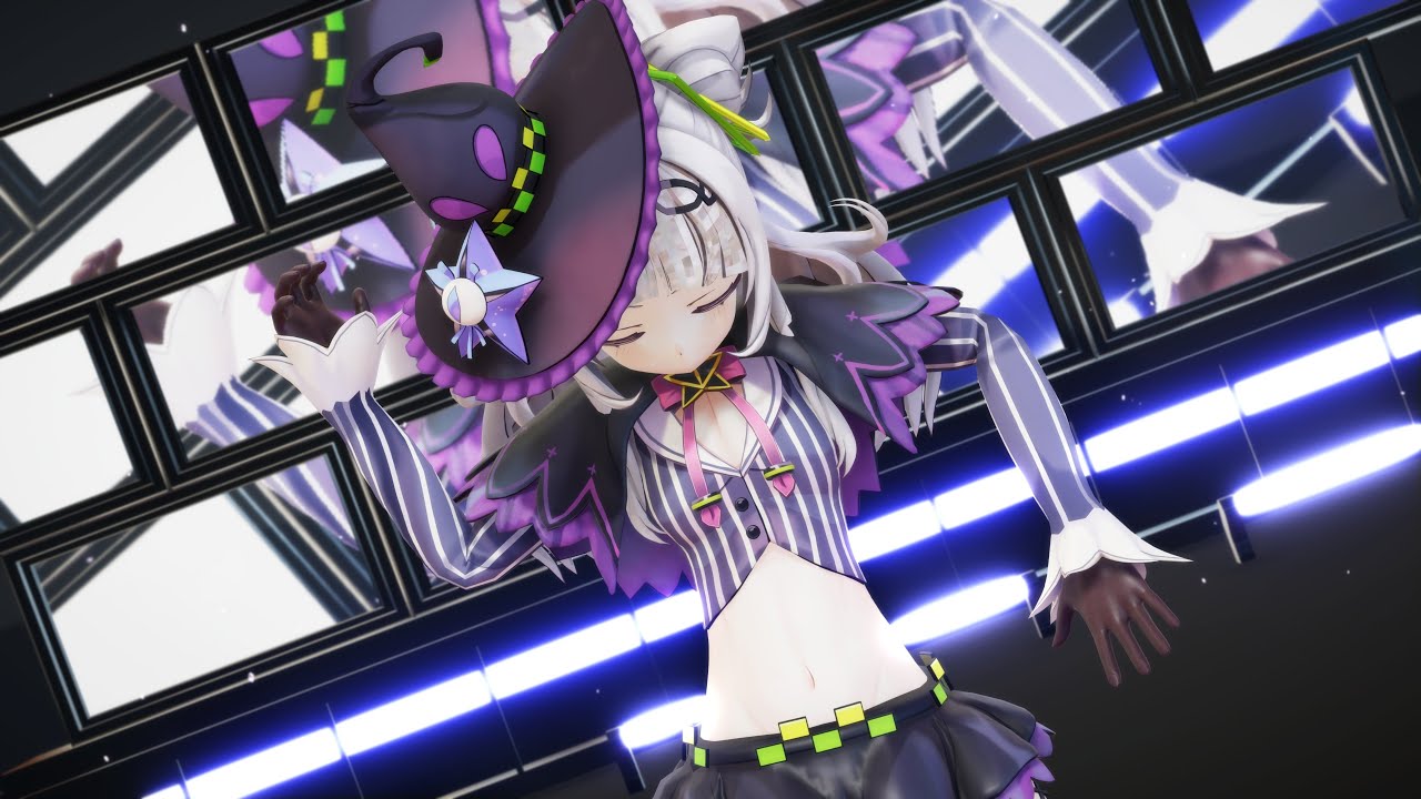 MMD】『WAVE』【紫咲詩音】紫咲シオン（Murasaki Shion）【HoloLive