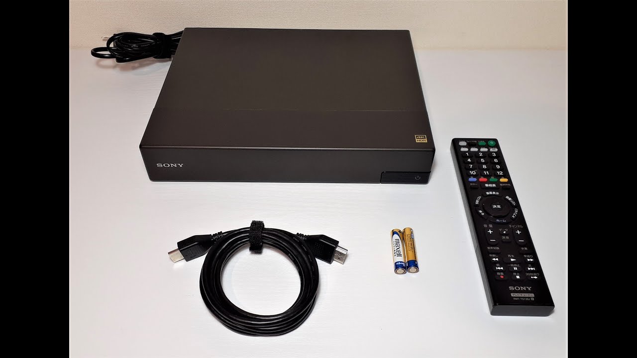 SONY：DST-SHV1 「ソニー 4Kチューナー BS/CS4K 地上デジタル 裏録対応