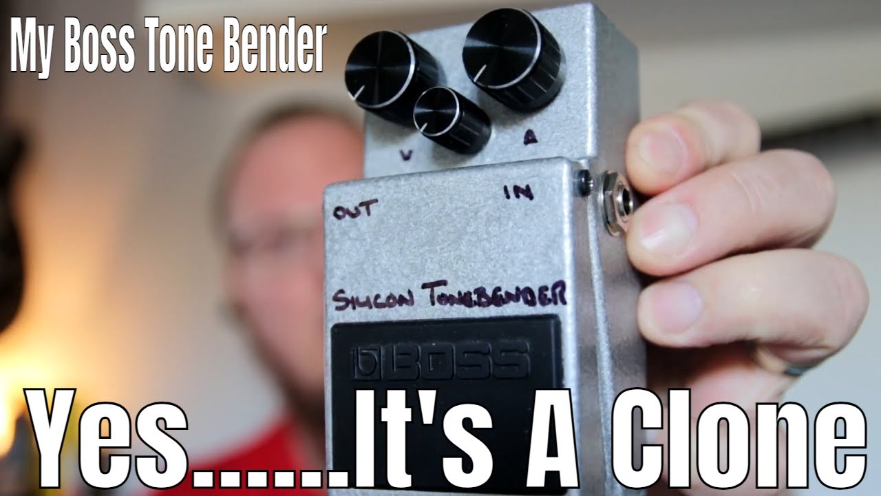 My Silicon Boss Tone Bender Clone - YouTube