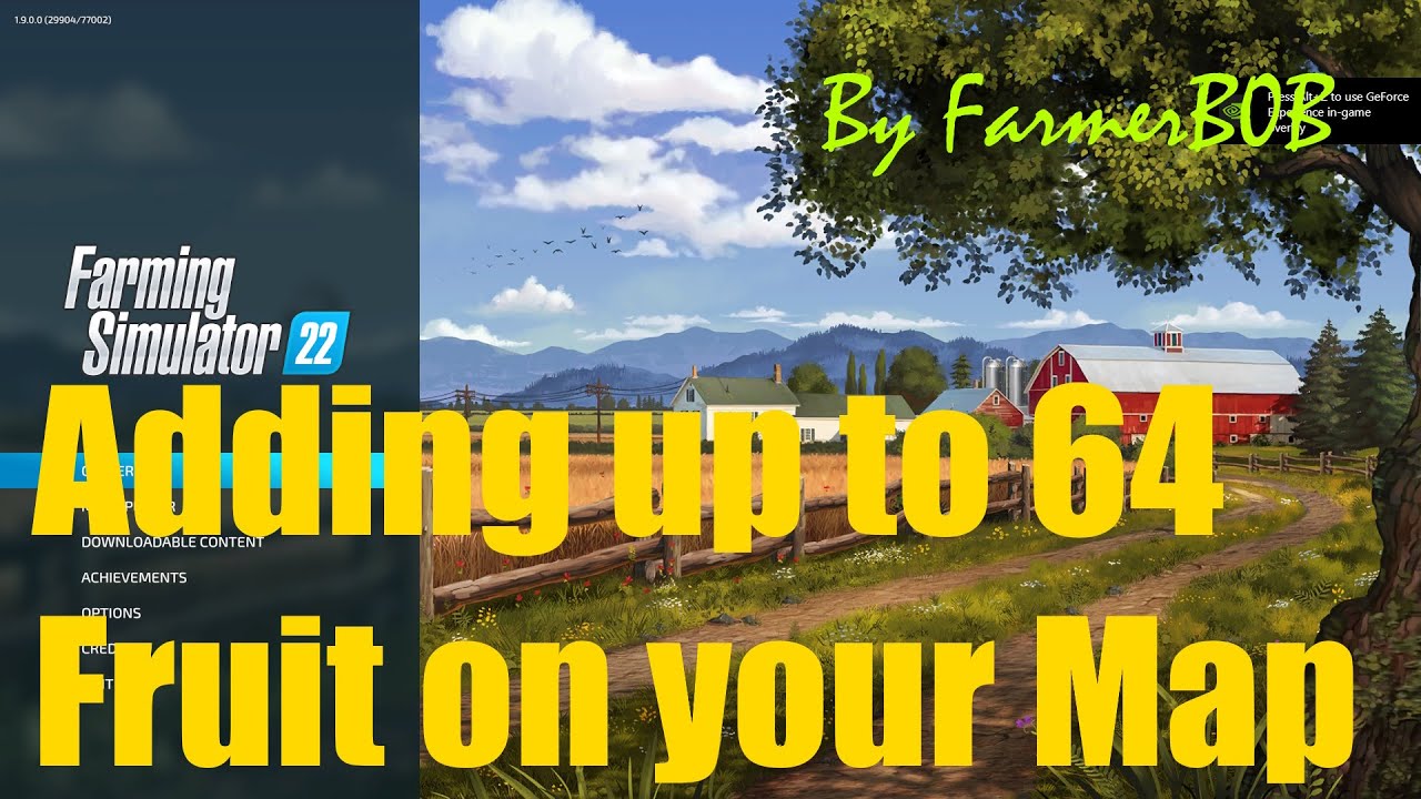 How to Add up to 64 Extra fruits or Multifruit to your Map! - YouTube