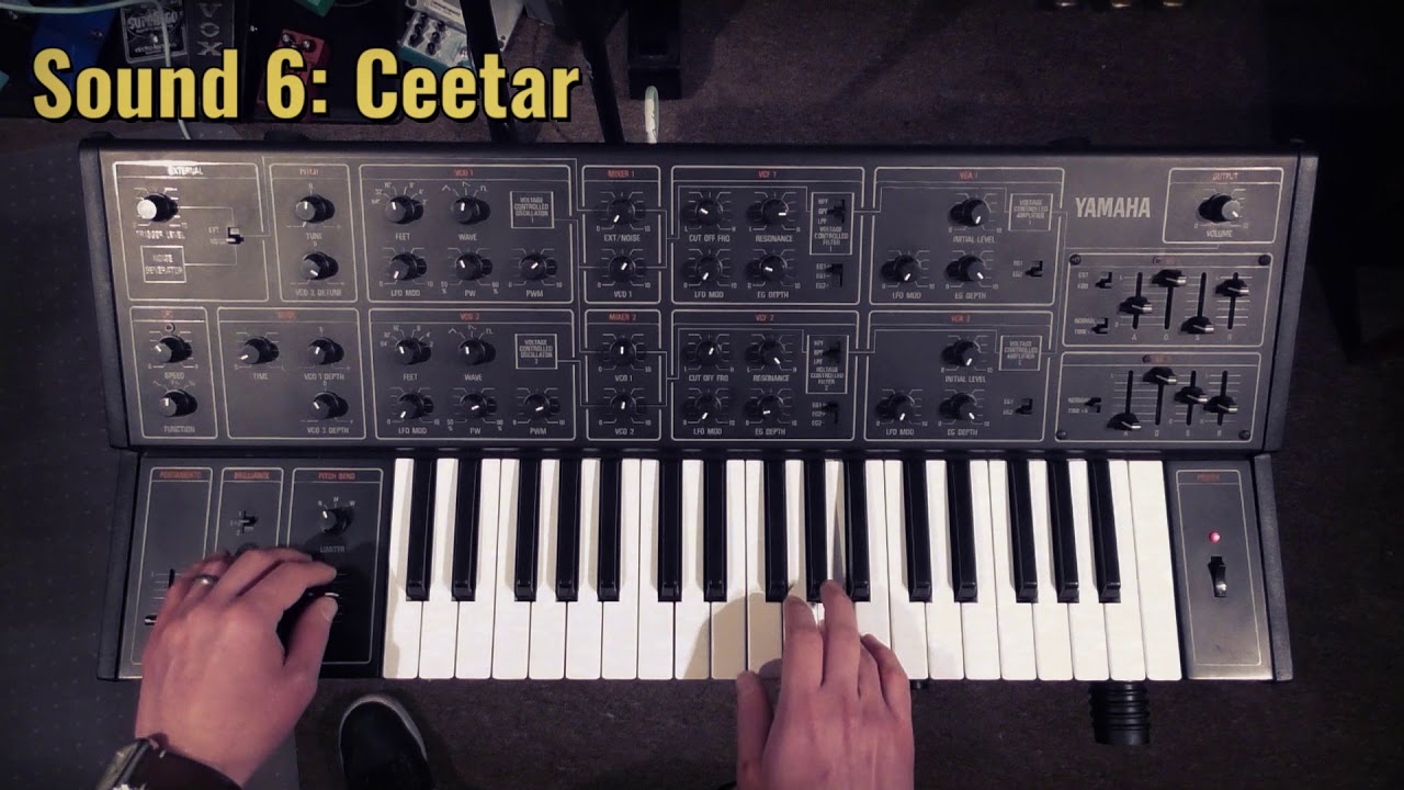 The Yamaha CS-15 Analogue Synthesizer from 1979 - A Forgotten