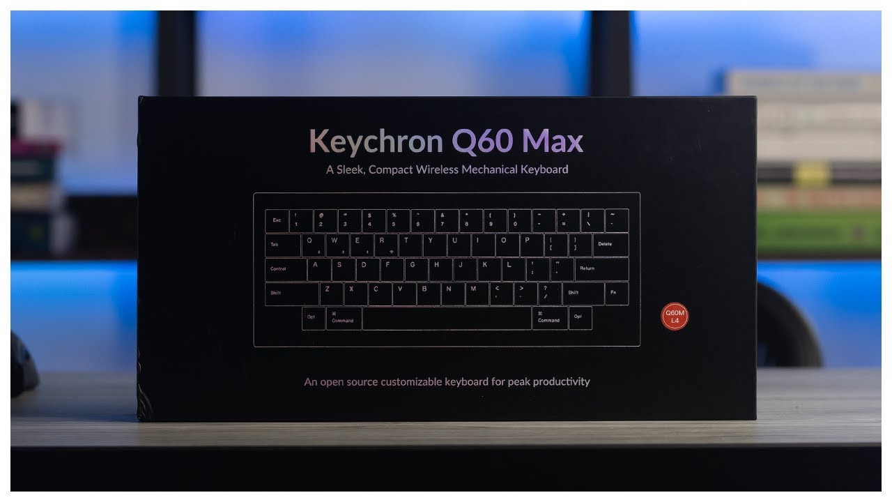 Keychron Q60 Max, the Happy Hacker Keyboard - Good for Coding