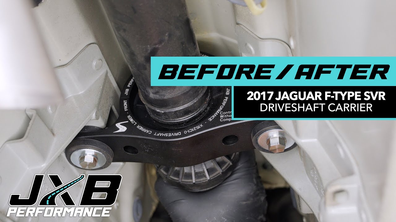 Jaguar F-Pace (X761) with 3.0/5.0 Driveshaft Center Support