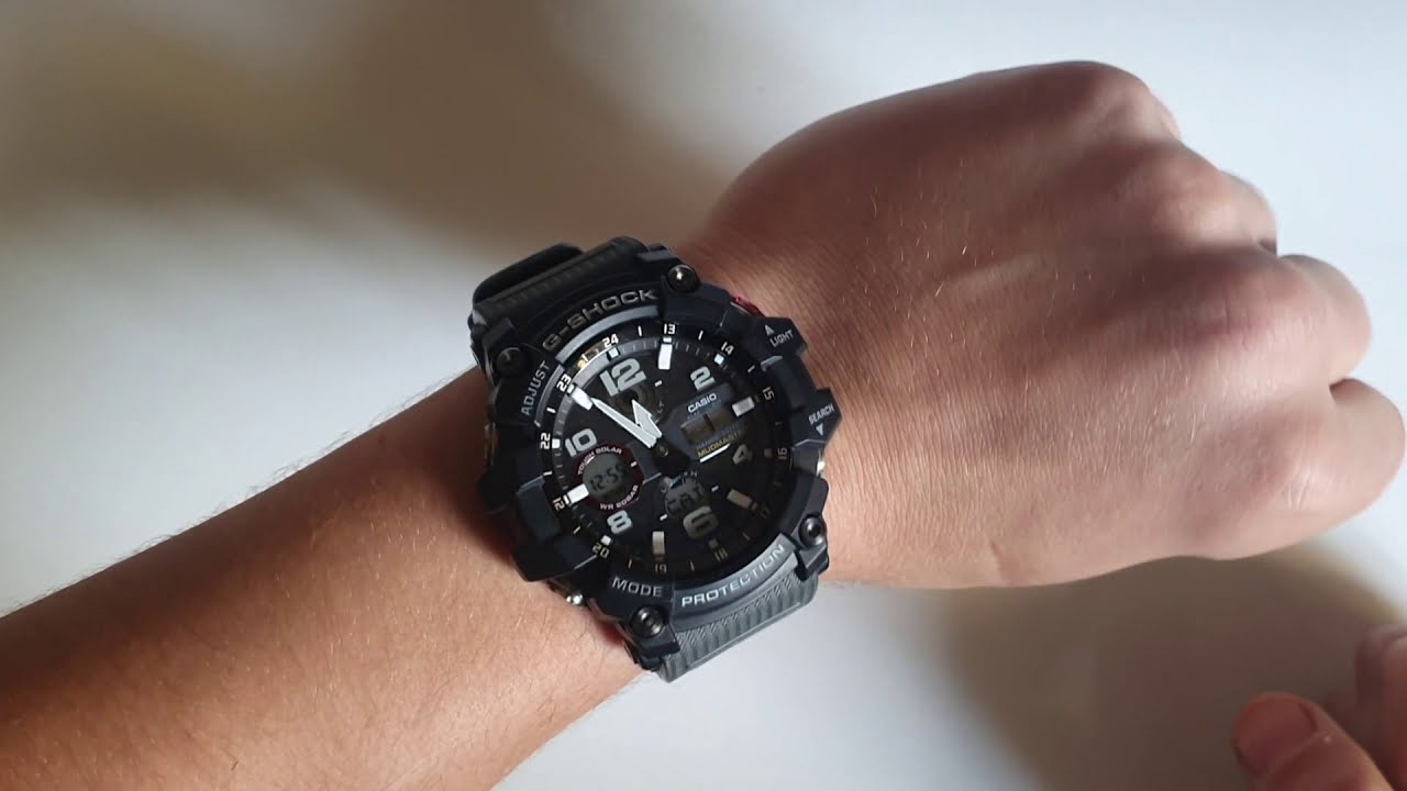 Watch Review ⌚ G-Shock Mudmaster GWG-100 Monster Watch - YouTube