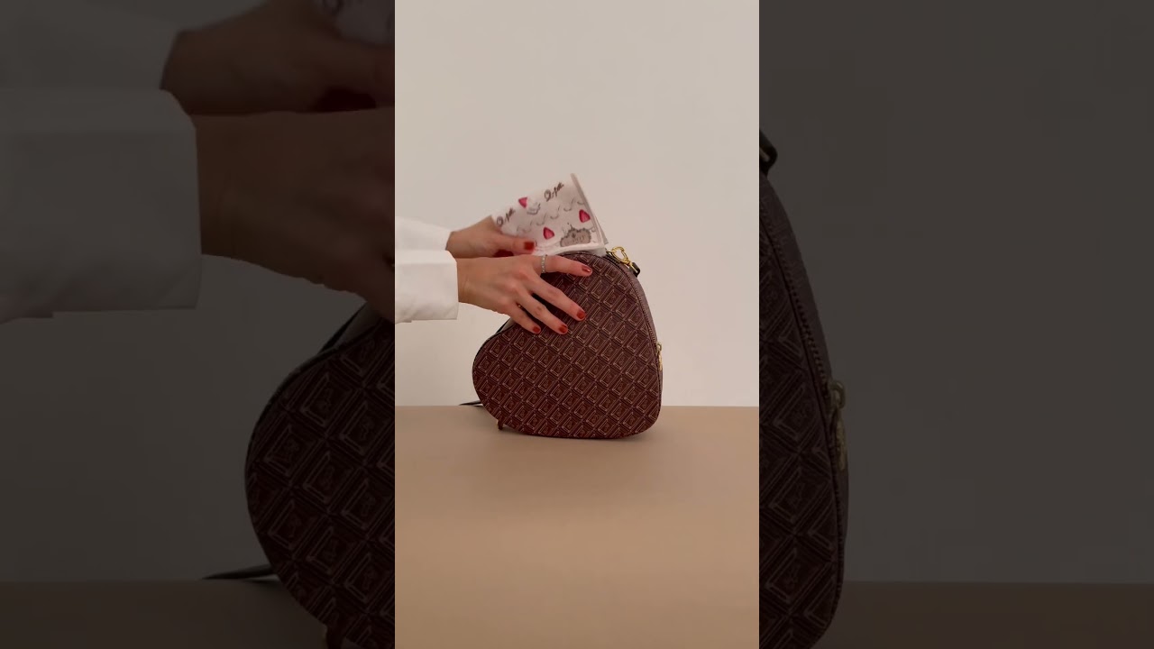 ミントチョコレート・ハートクロスボディーバッグ | Q-pot. ONLINE SHOP