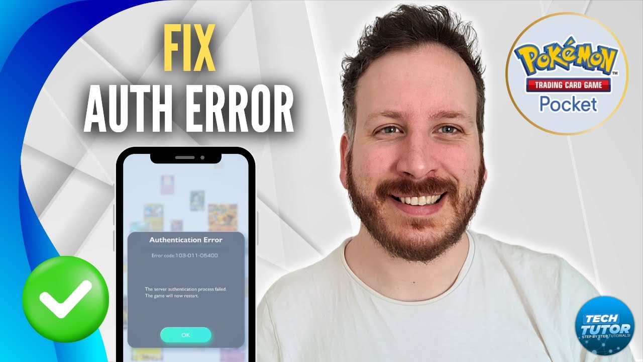 How To Fix Authentication Error In Pokemon TCG Pocket - YouTube