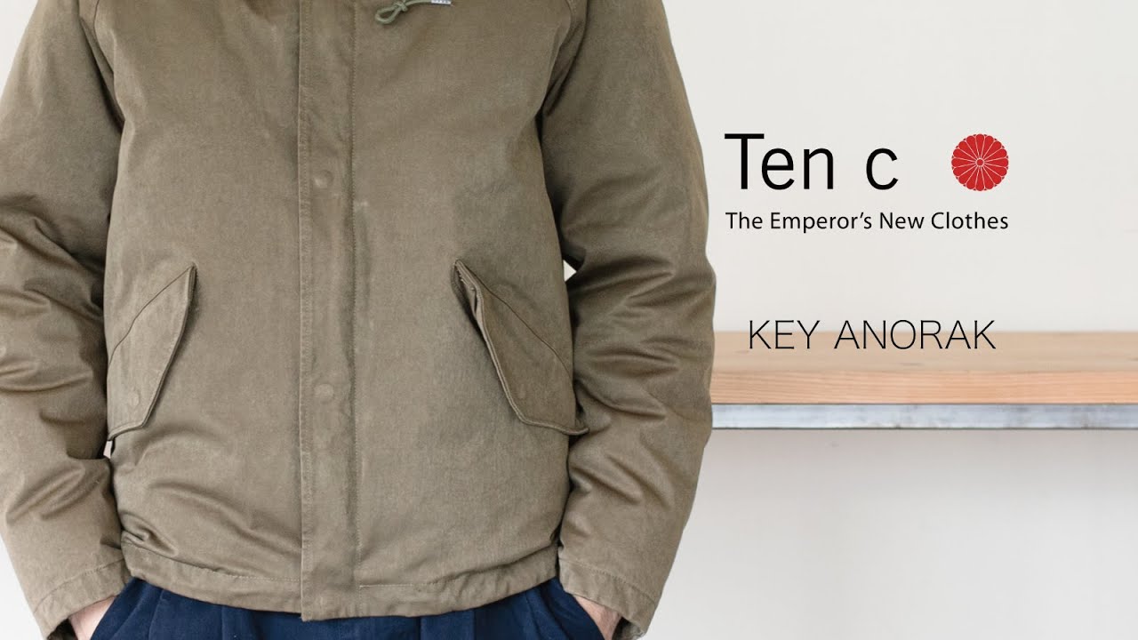 Ten-c * KEY ANORAK * Olive - YouTube