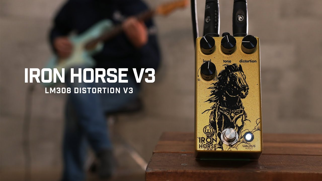 WALRUS AUDIO：Iron Horse V3 Sound Making - YouTube