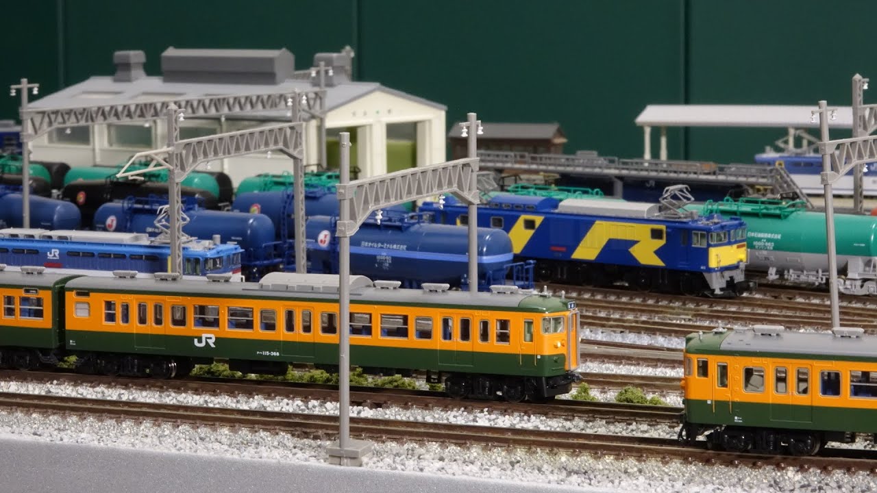 東北・高崎線の115系300番台をTOMIX製Nゲージで楽しむ！N scale model