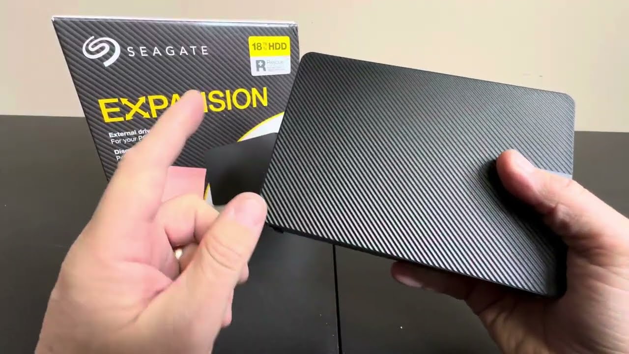 Seagate Expansion 18TB External Hard Drive HDD Review - YouTube