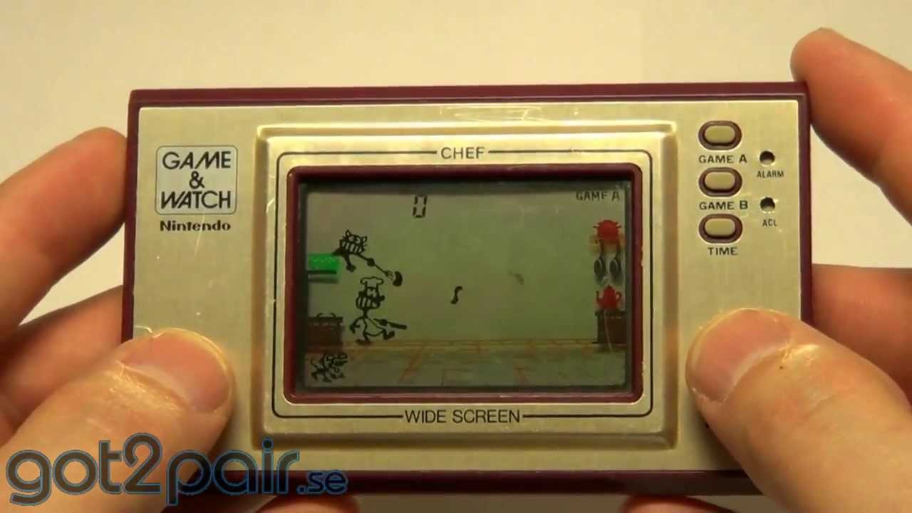 CHEF FP-24 - Nintendo Game & Watch - YouTube