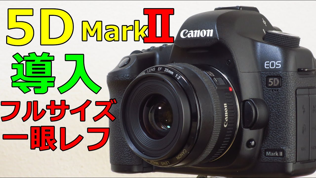 Canon EOS 5D MarkⅡ ボディ フルサイズ 一眼レフ A838 Canon】EOS 5D