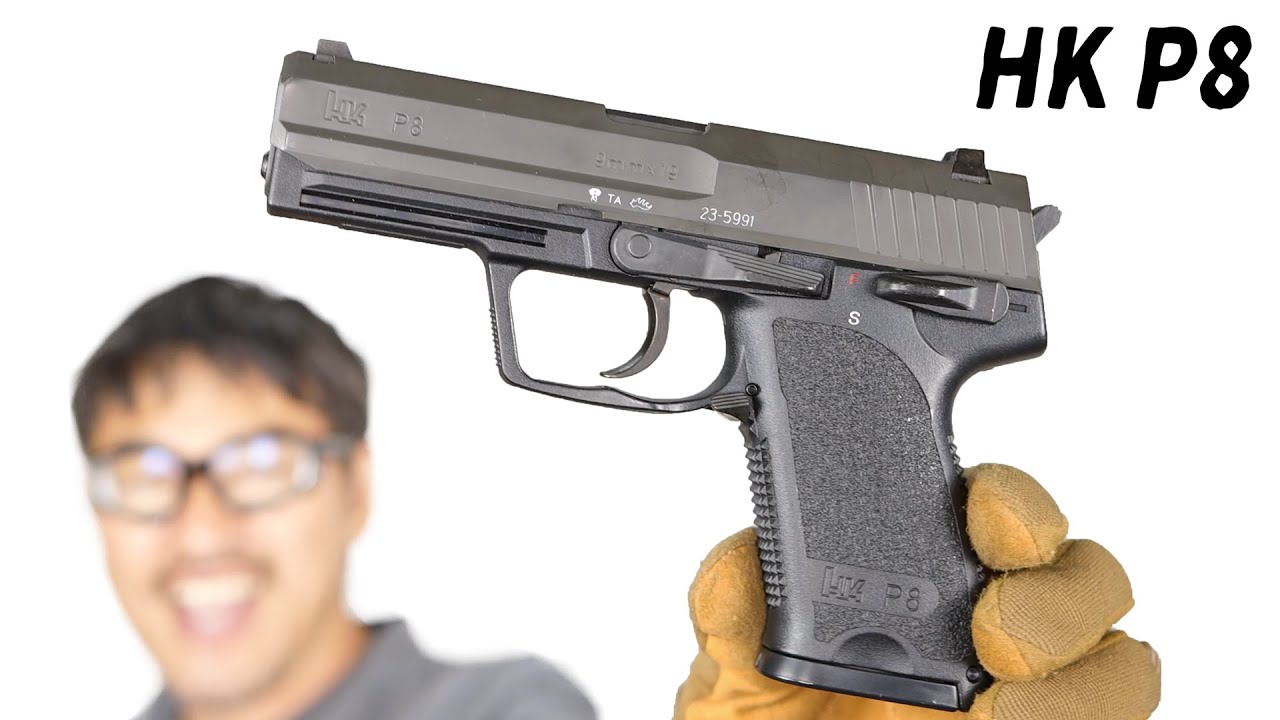 H&K P8【ドイツ連邦軍制式拳銃】タナカ ガスブローバックガスガン 中古