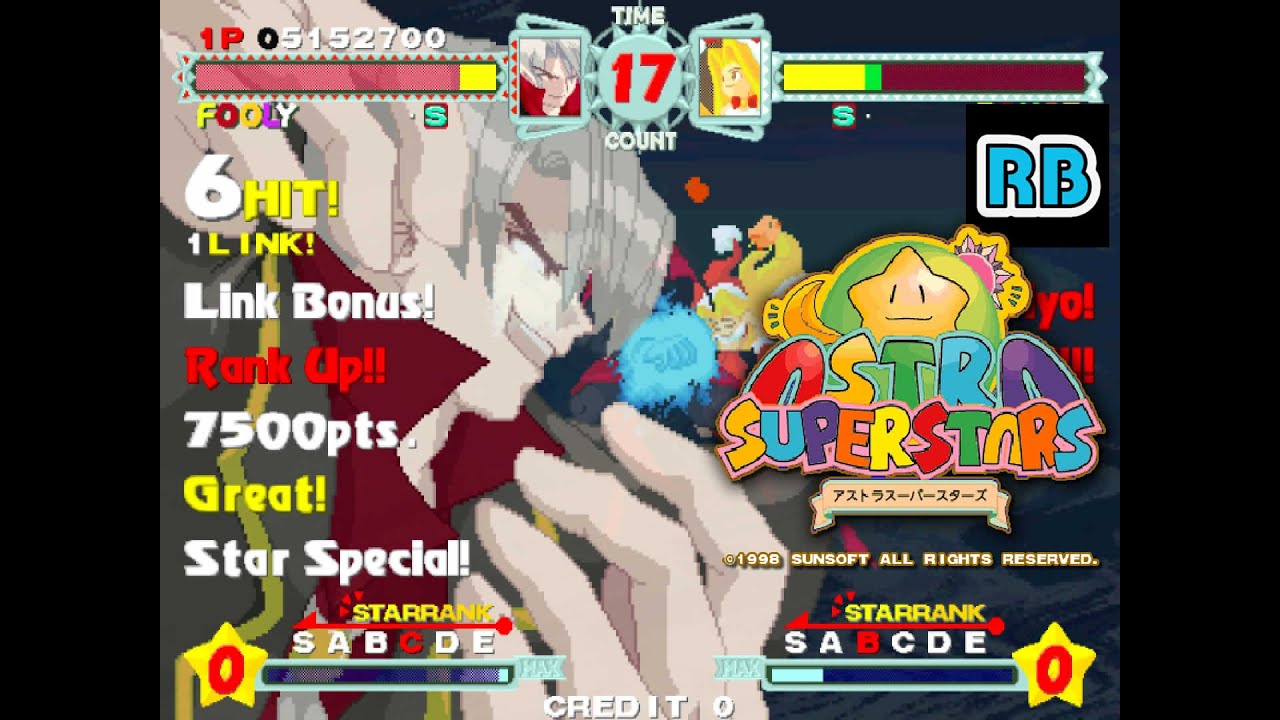 1998 [60fps] Astra SuperStars Fooly ALL - YouTube
