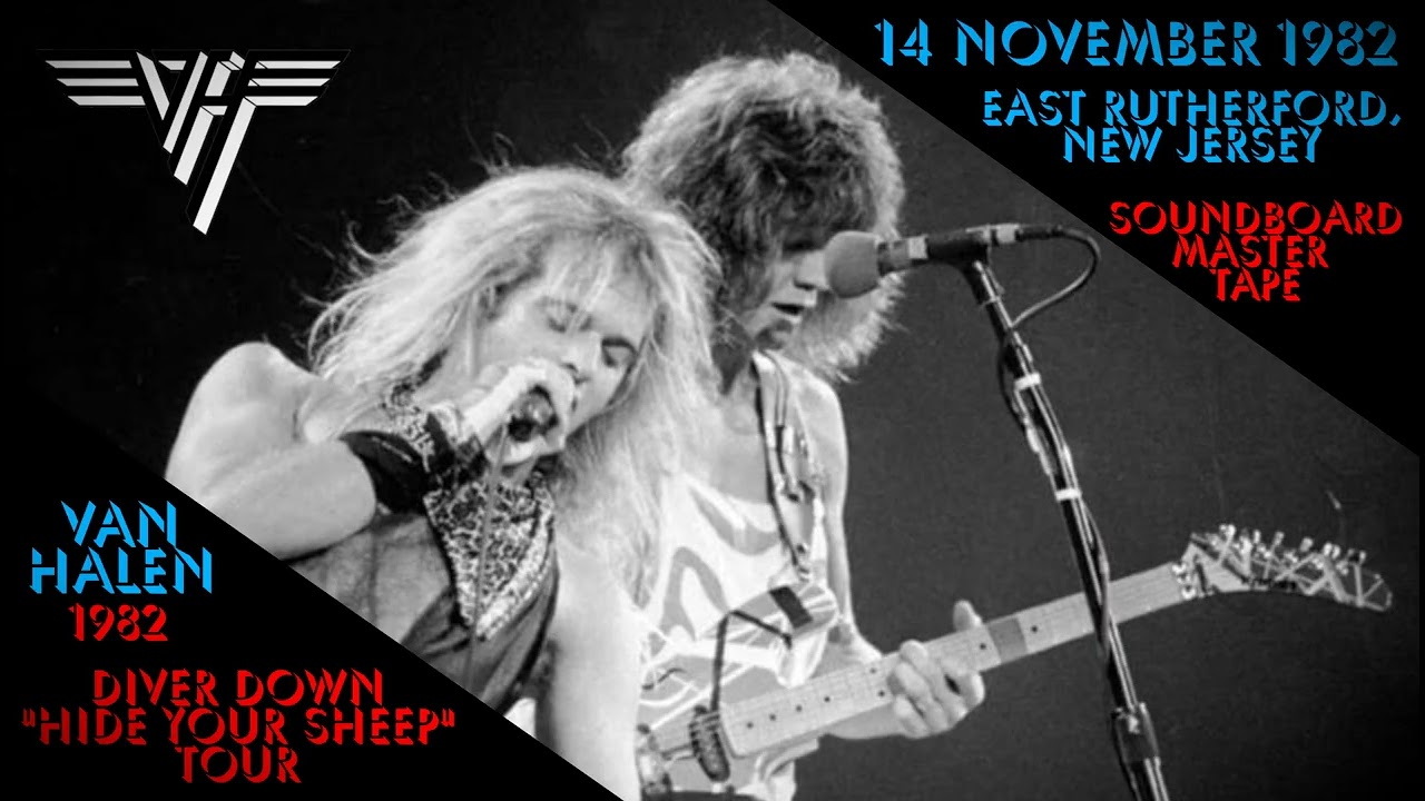 Van Halen - 14 November 1982 - Byrne Meadowlands Arena, East