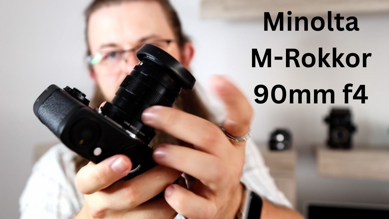 Minolta M-Rokkor 90mm f4 Leica M on a Leica CL Black and White