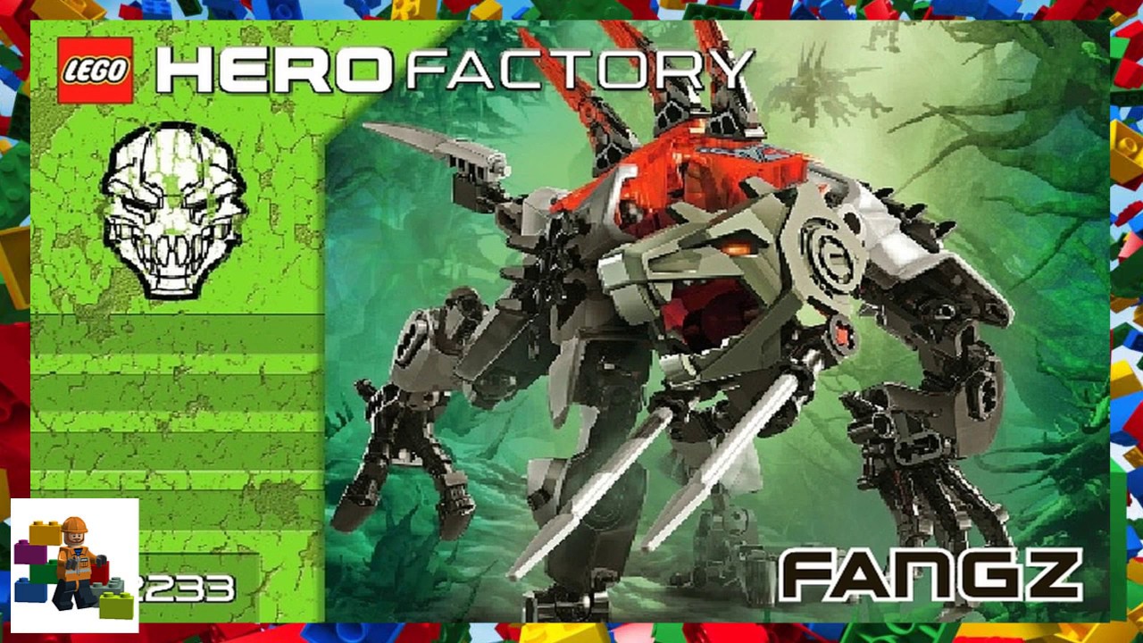 LEGO instructions - HERO Factory - 2233 - Fangz - YouTube