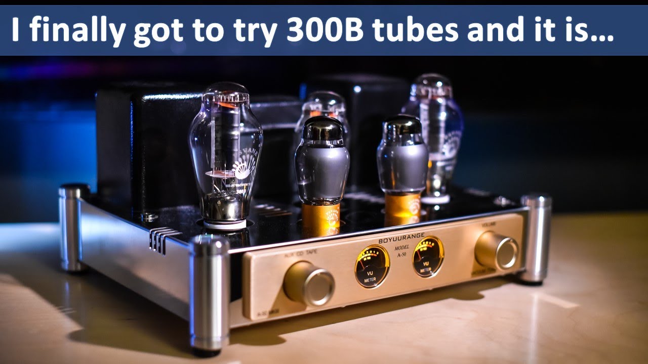 BoyuuRange A50 MKIII 300B Single-end Class A Tube Intergrated