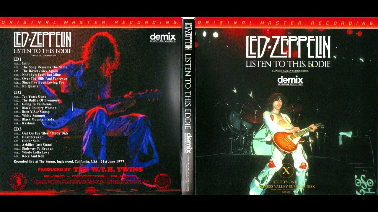 Led Zeppelin 833 Listen to this Eddie [demix] The Forum USA : 21th