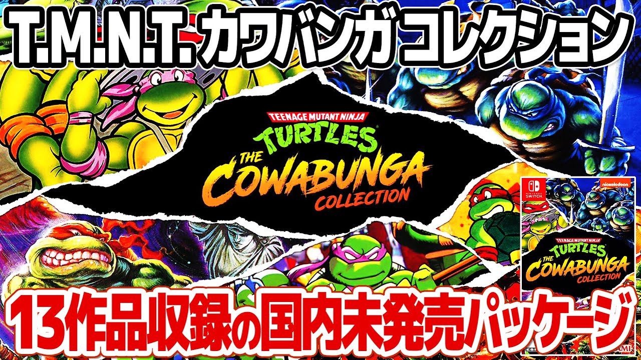 Teenage Mutant Ninja Turtles : The Cowabunga Collection physical