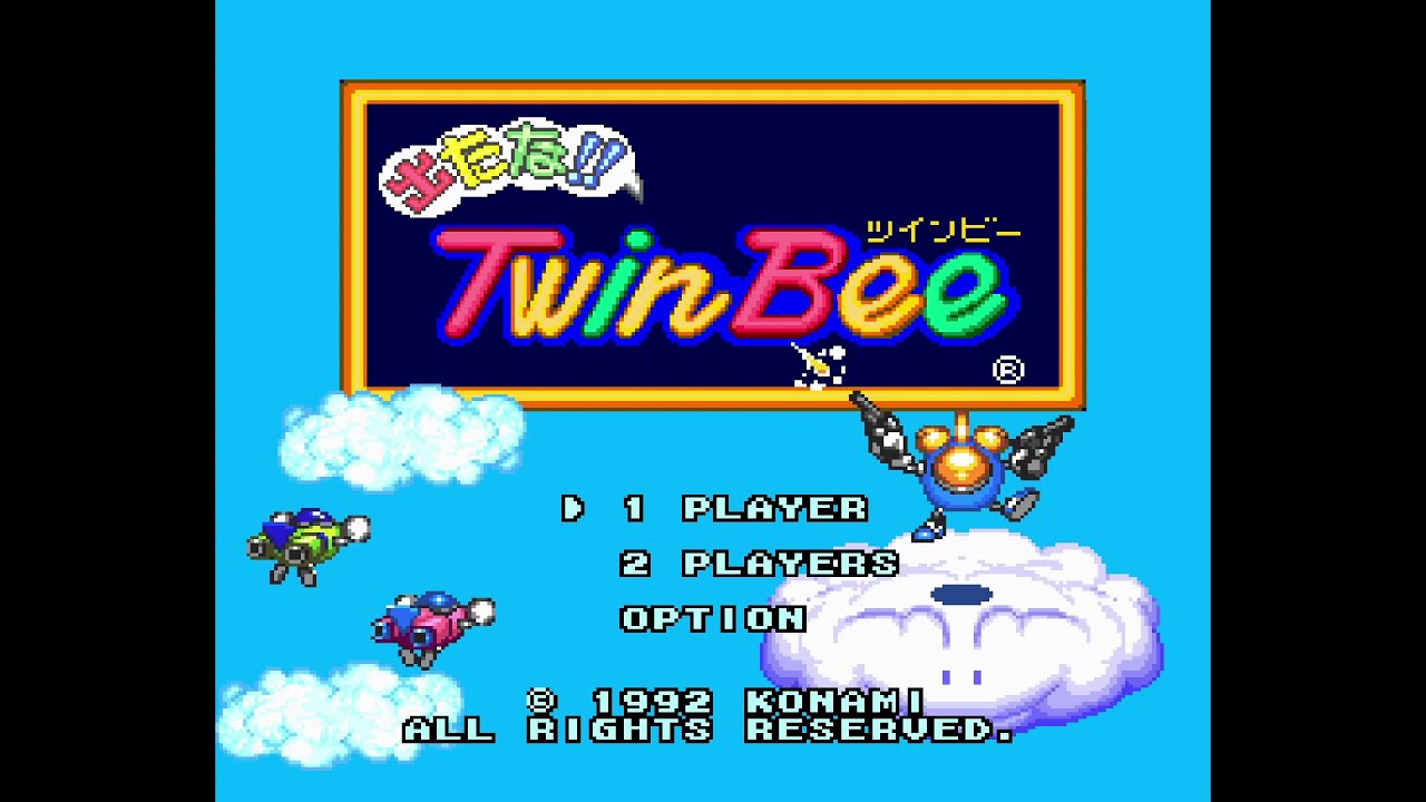 DETANA!! TWIN BEE出 たな！ツインビー [PCEngine Hucard - Konami