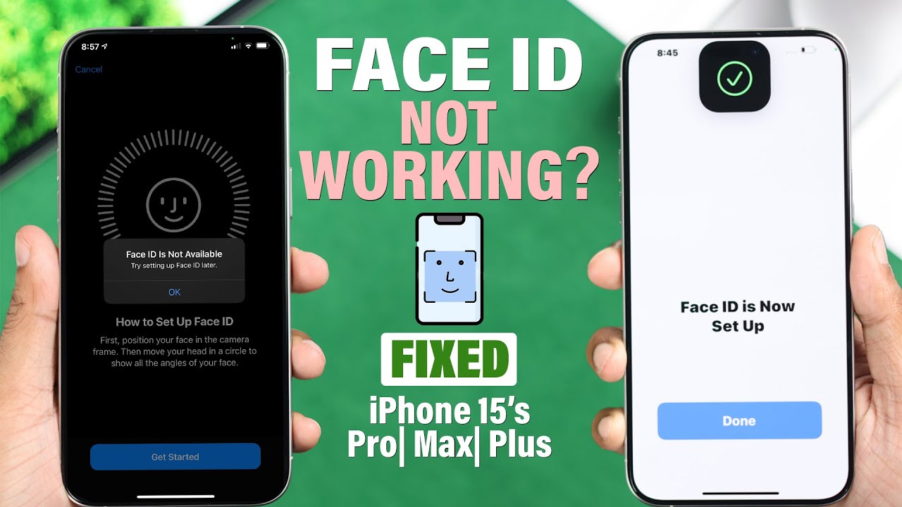 iOS: Face ID Not Working On iPhone 15 Pro Max! - Fixed! - YouTube