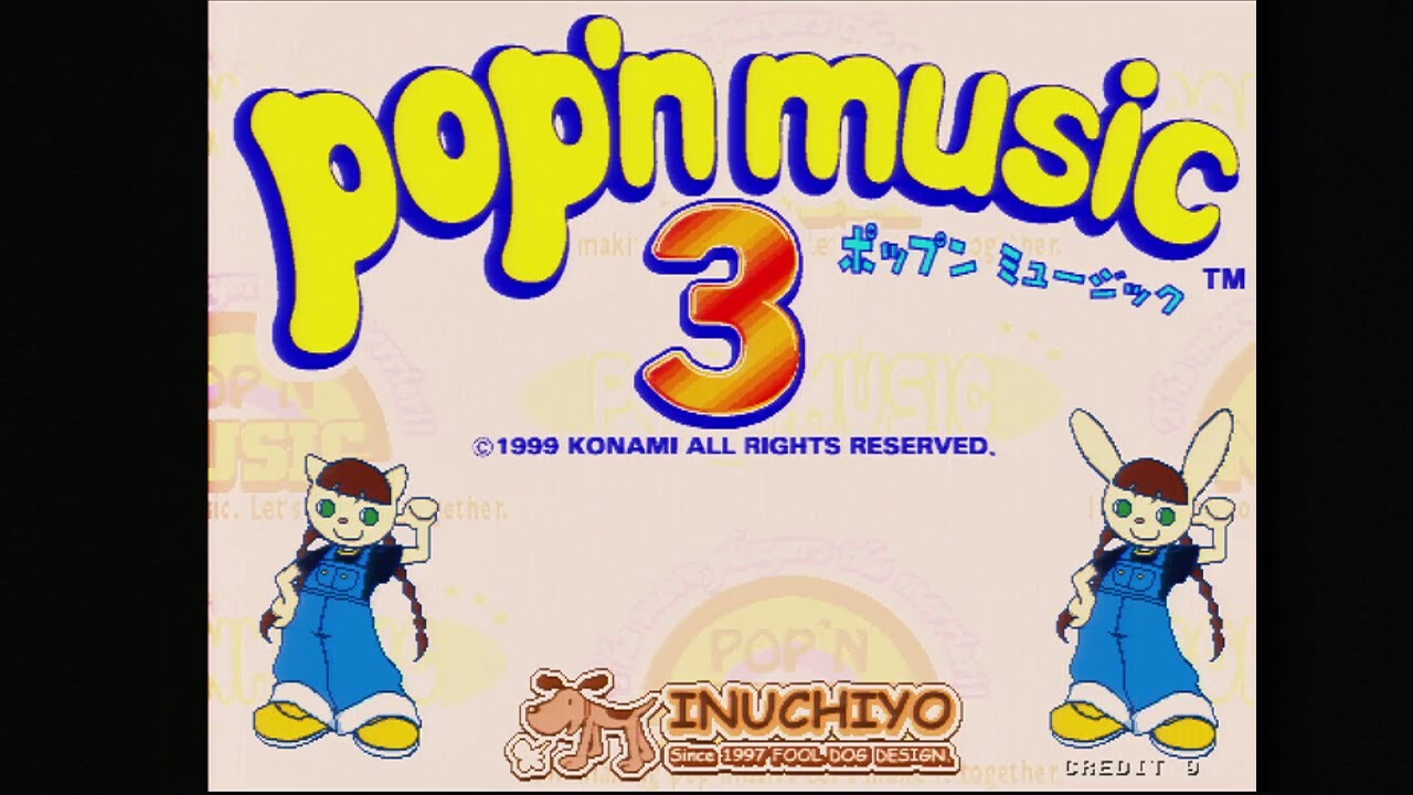 ポップンミュージック3 (稼働日 1999/9/16) - YouTube