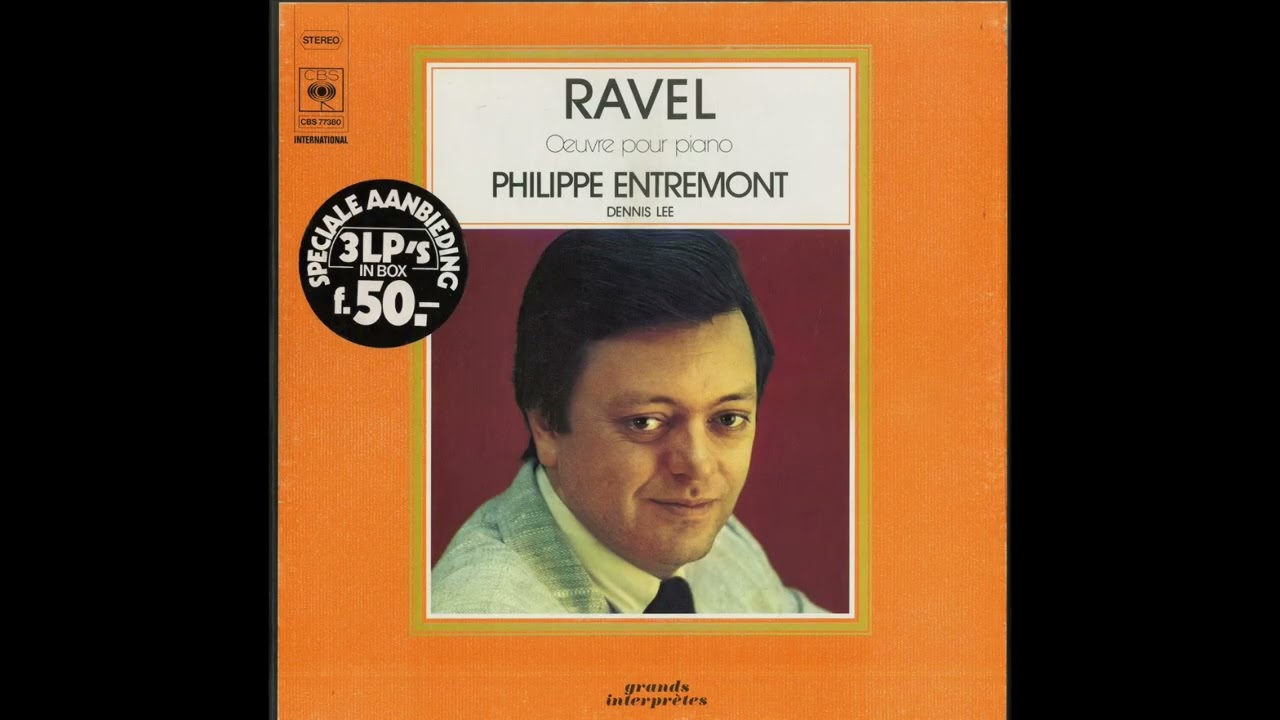 Silent Tone Record/Ravel:Piano pieces/Philippe Entremont CBS:S