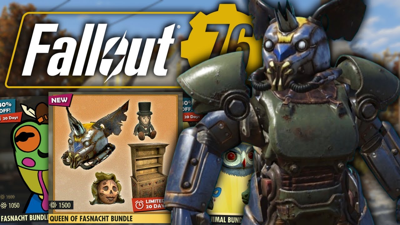 Queen of Fasnacht Bundle Showcase & Review! | Fallout 76 - YouTube