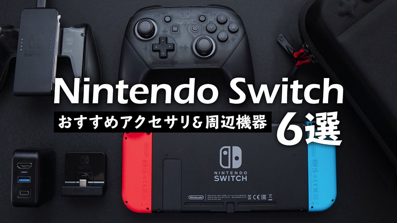 Nintendo Switch : 6 Recommended Accessories - YouTube