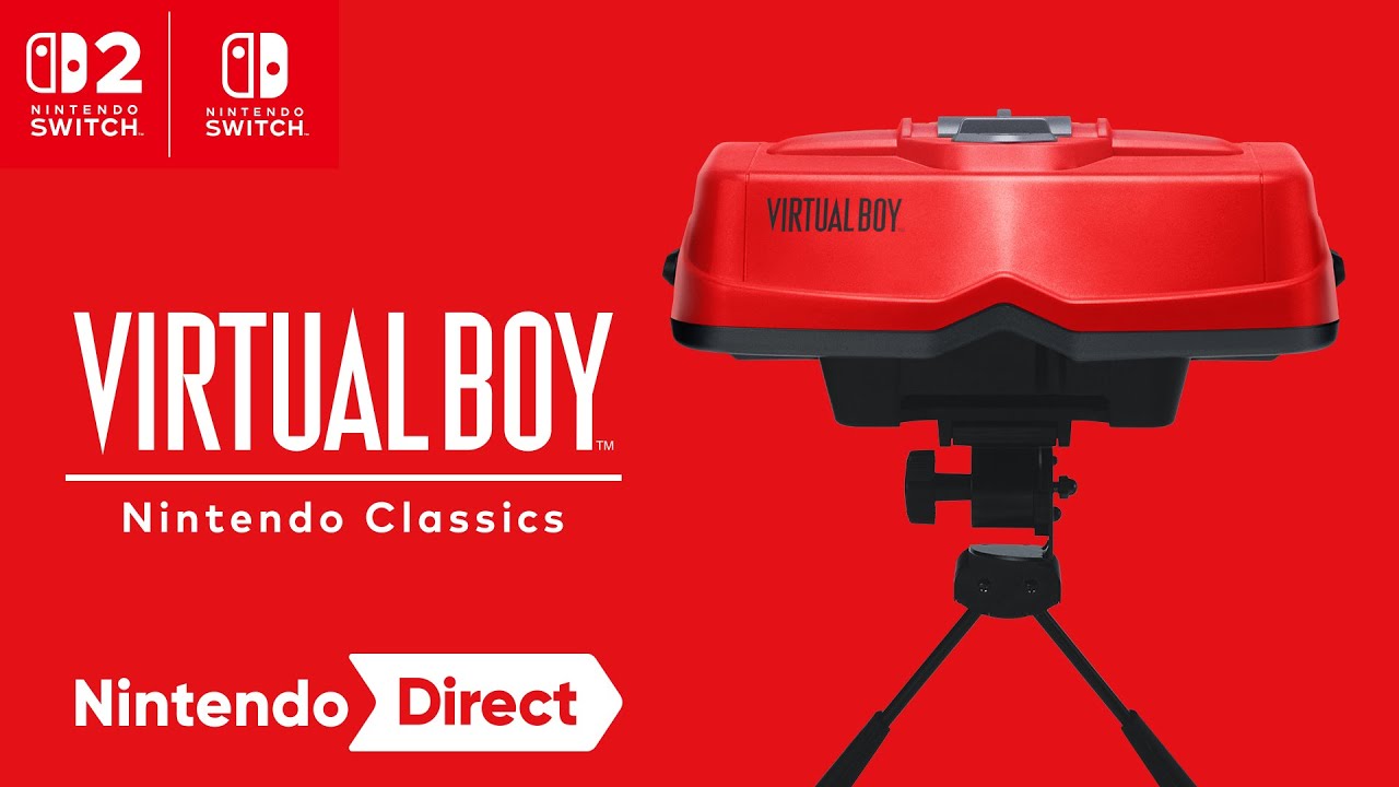 バーチャルボーイ Nintendo Classics [Nintendo Direct 2025.9.12