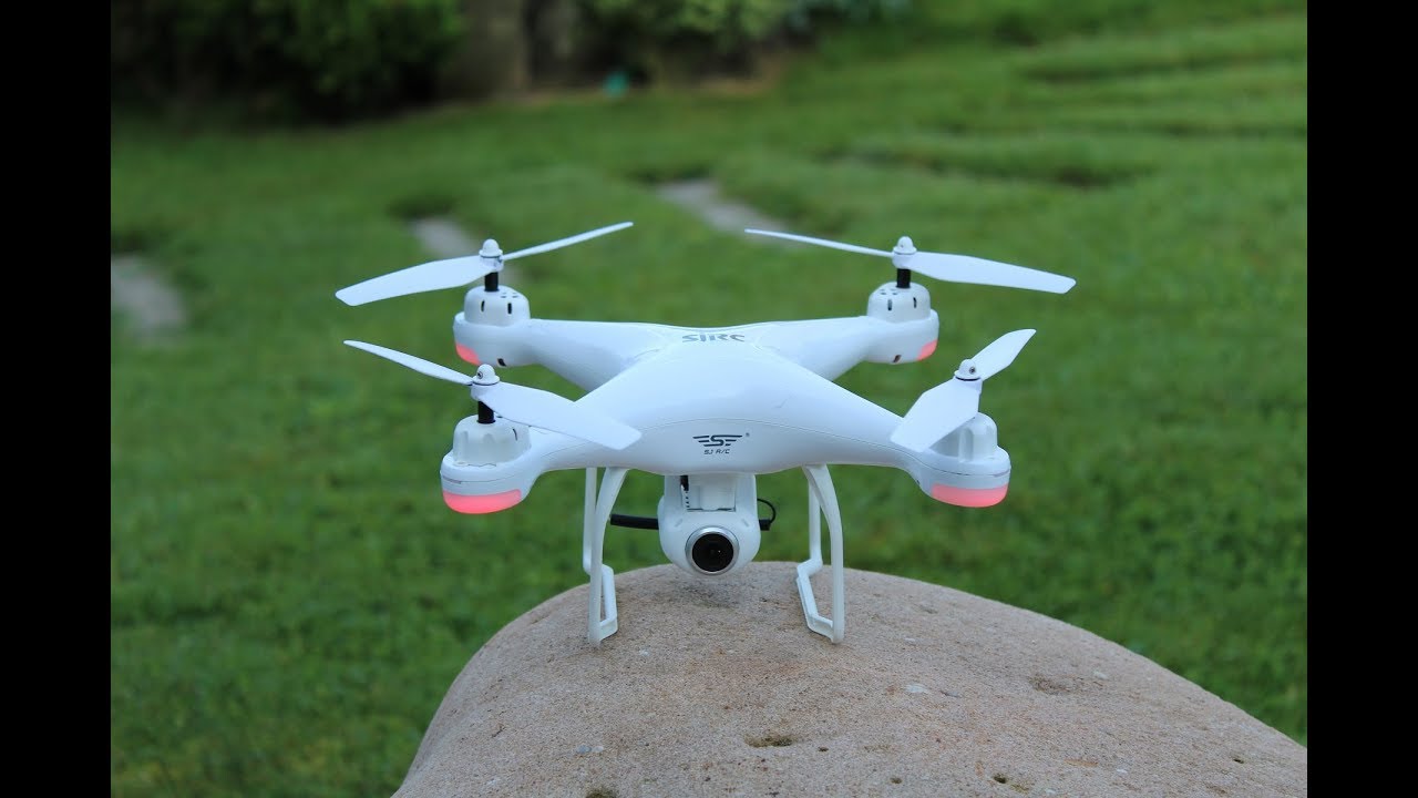 SJRC S20W REVIEW,TEST ,VOL, PROMETTEUR ,BANGGOOD - YouTube