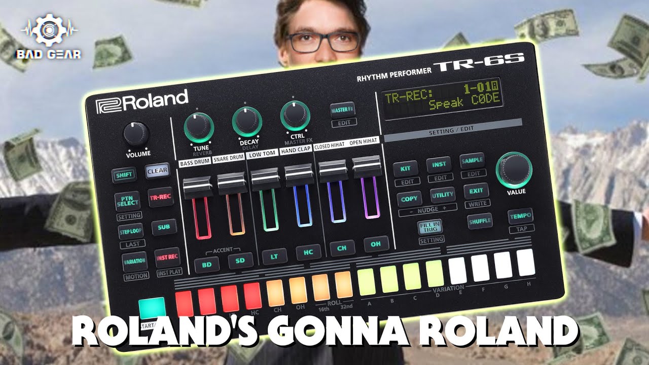 Bad Gear - Roland TR-6S - YouTube
