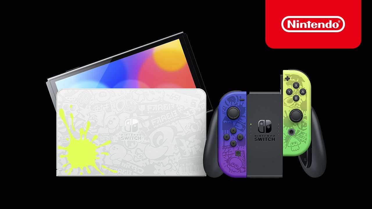 Nintendo Switch(有機ELモデル) スプラトゥーン3 エディション - YouTube