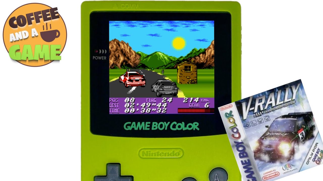 ☕ Coffee and a Game: V-Rally 99 on Gameboy Color! ☕ - YouTube