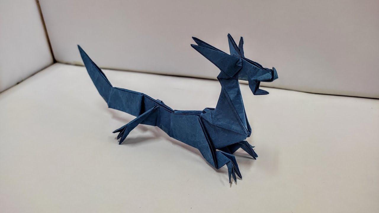Origami Eastern Dragon Step By Step - Part 2 - YouTube